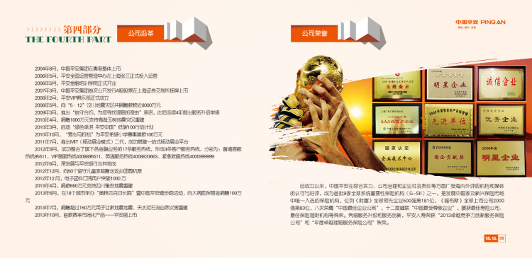 保險(xiǎn)行業(yè)形象展示企業(yè)畫(huà)冊(cè)印刷