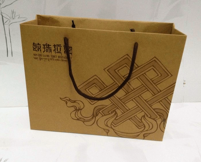 雙豐彩?。狐S牛皮紙手提袋